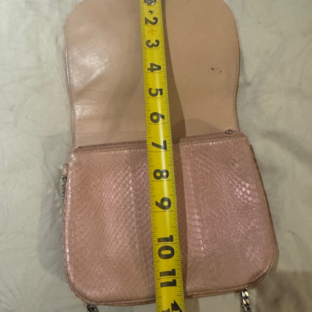 Jimmy Choo Rose Pink snake Crossbody Bag - Picture 4 of 4
